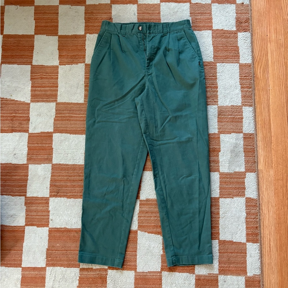 Volcom Women's Forest Green Chinos